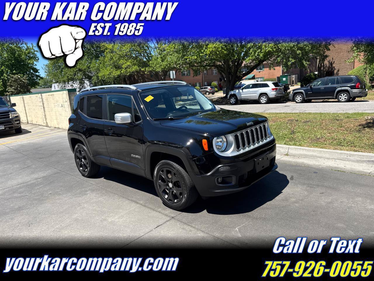 Used 2017 Jeep Renegade Limited