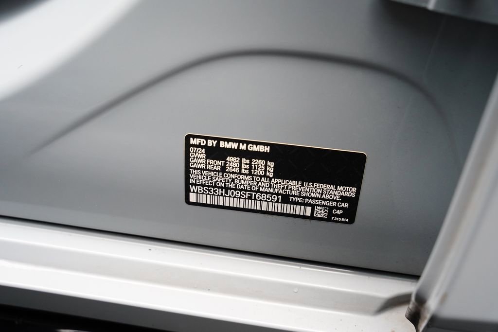 Used 2025 BMW M3 Competition w/ Executive Package image 34