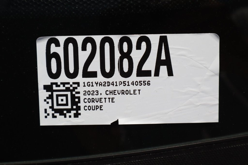 Used 2023 Chevrolet Corvette Stingray Coupe w/ Battery Protection Package RWD image 39