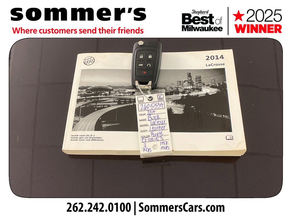 Used 2014 Buick LaCrosse Leather w/ Driver Confidence Package FWD image 26