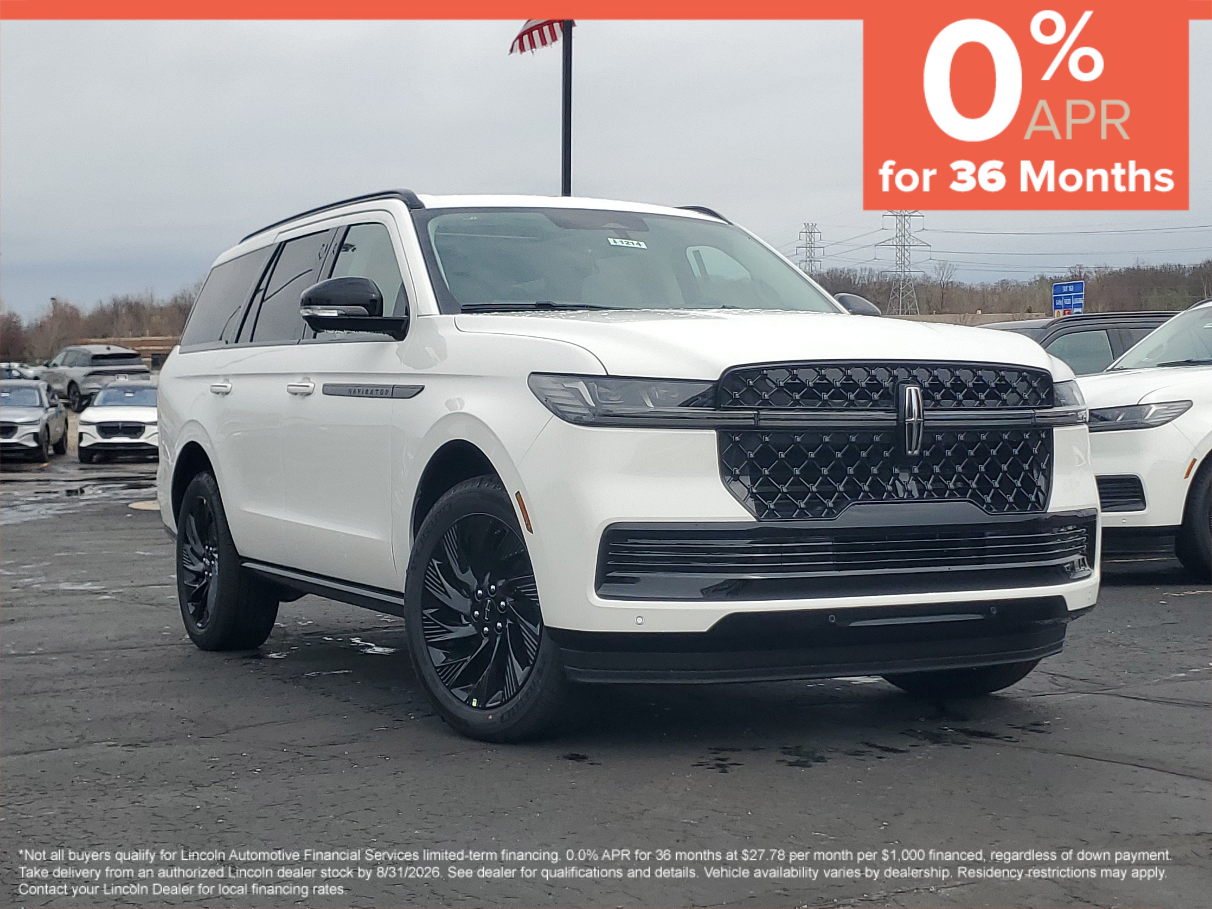 New 2026 Lincoln Navigator Reserve w/ Jet Appearance Package