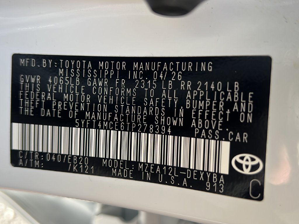 Certified 2026 Toyota Corolla XSE FWD image 27