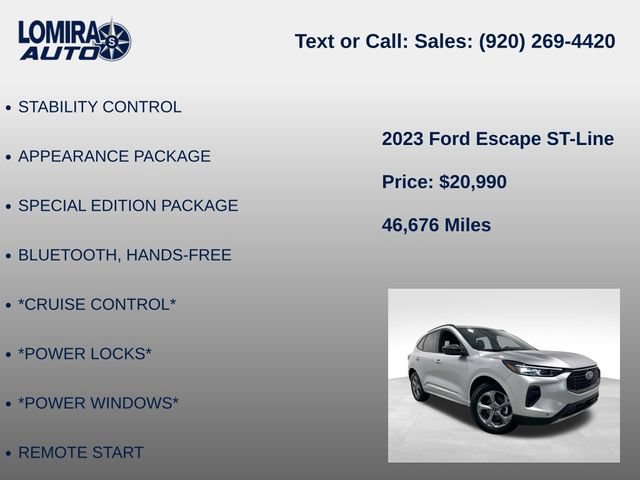 Used 2023 Ford Escape ST-Line AWD/4WD image 8