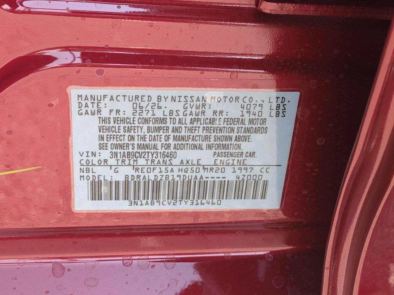 New 2026 Nissan Sentra SV w/ Floor Mat Package FWD image 41