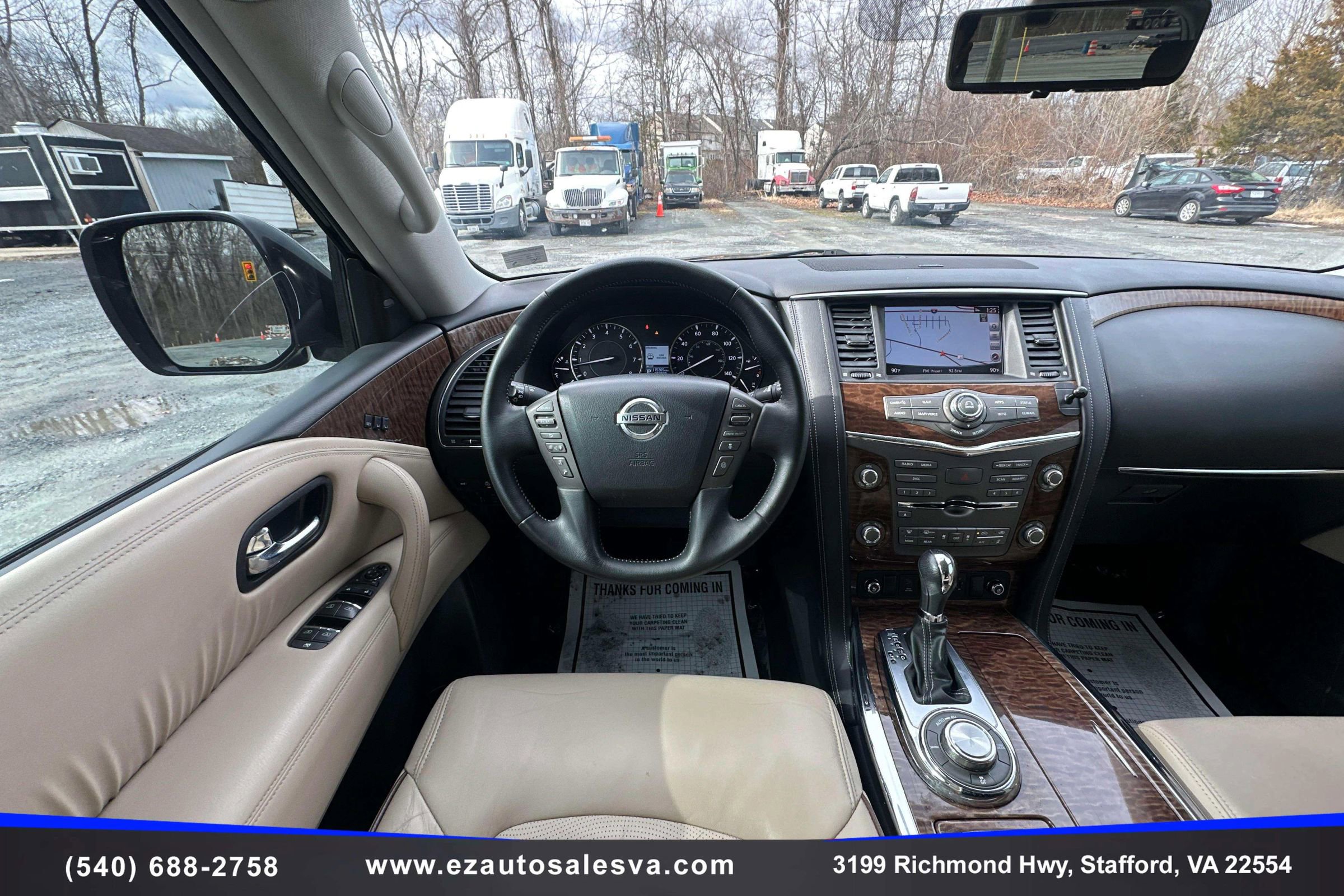 Used 2019 Nissan Armada Platinum w/ Captain's Chairs Package image 26