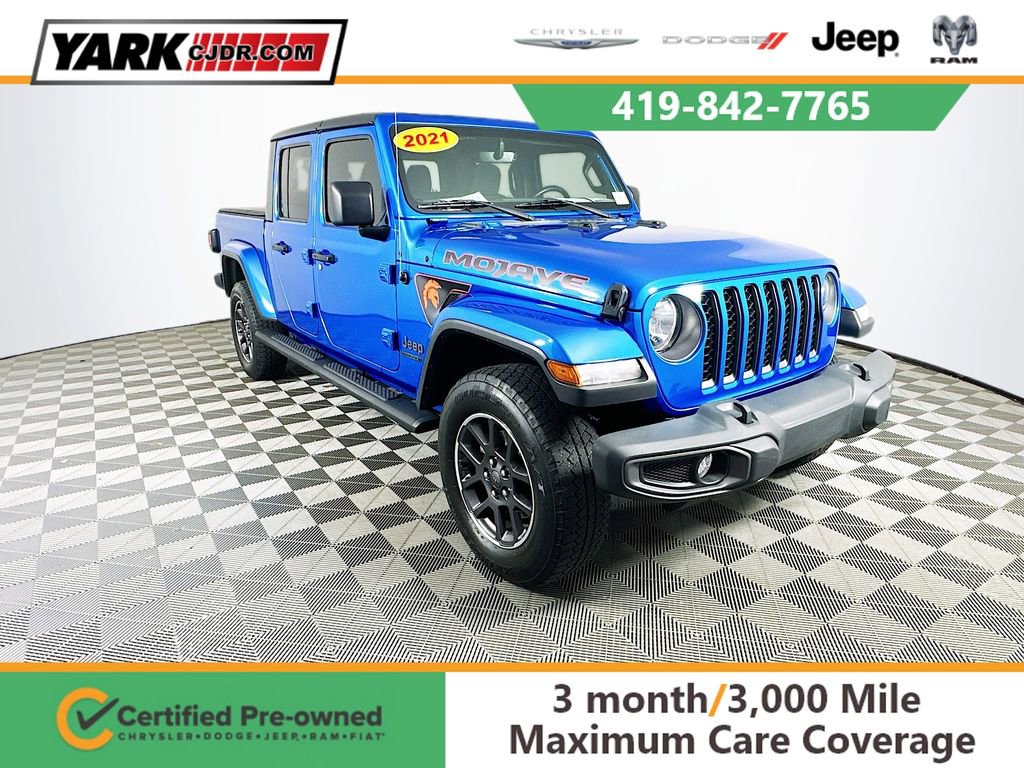 Certified 2021 Jeep Gladiator Sport w/ Quick Order Package 24Q 80Th image 1