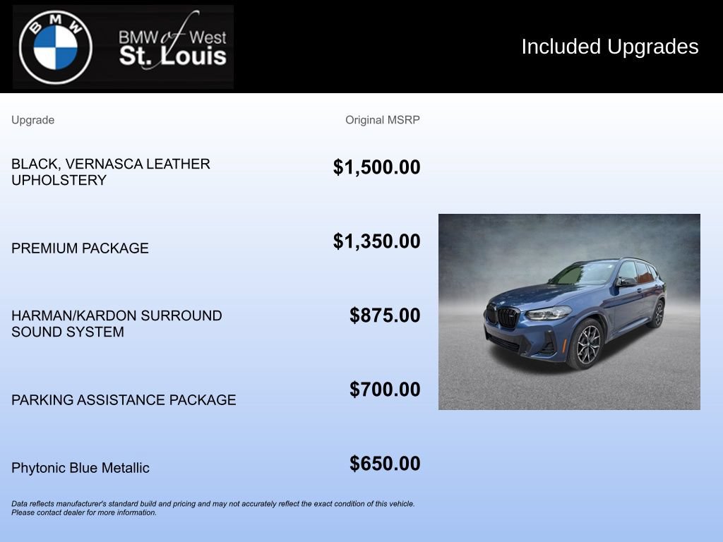 Used 2023 BMW X3 M40i w/ Premium Package AWD/4WD image 20