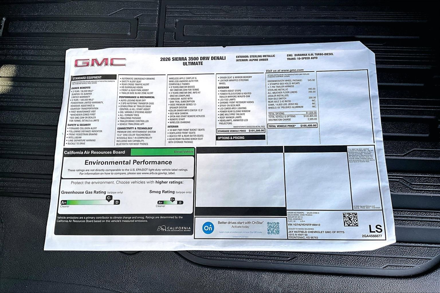 New 2026 GMC Sierra 3500 Denali Ultimate image 14