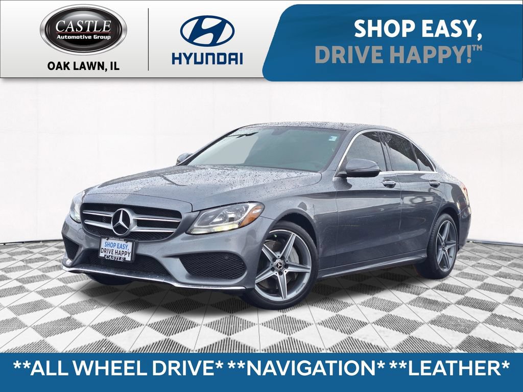 Used 2018 Mercedes-Benz C 300 4MATIC Sedan w/ AMG Line