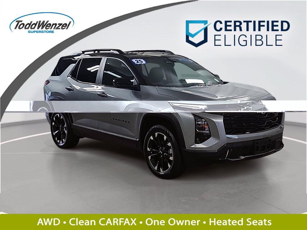 Certified 2025 Chevrolet Equinox RS w/ Safety and Technology Package AWD/4WD image 1