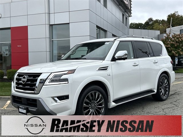 Certified 2022 Nissan Armada Platinum w/ Captain's Chairs Package
