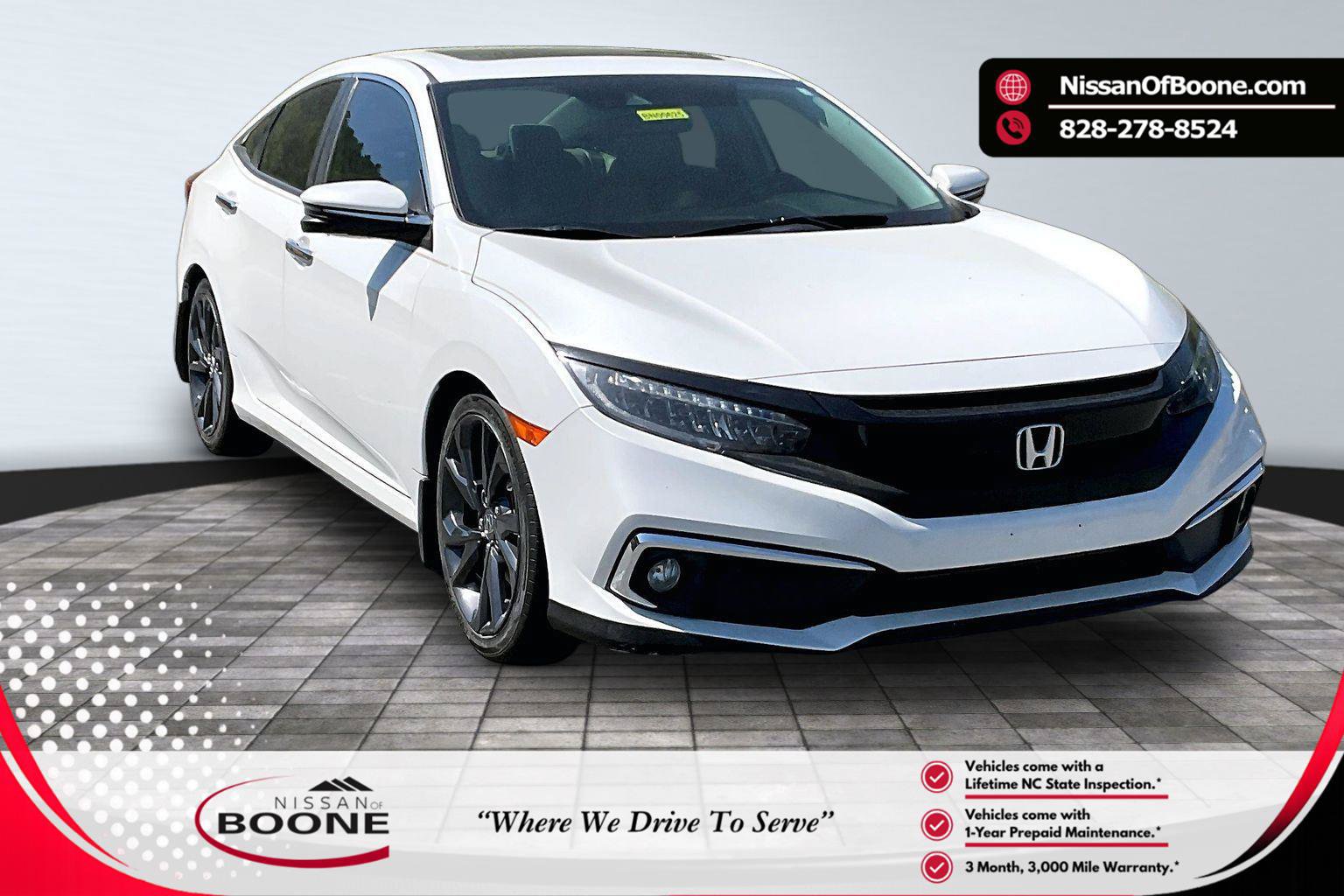 Used 2019 Honda Civic Touring image 1
