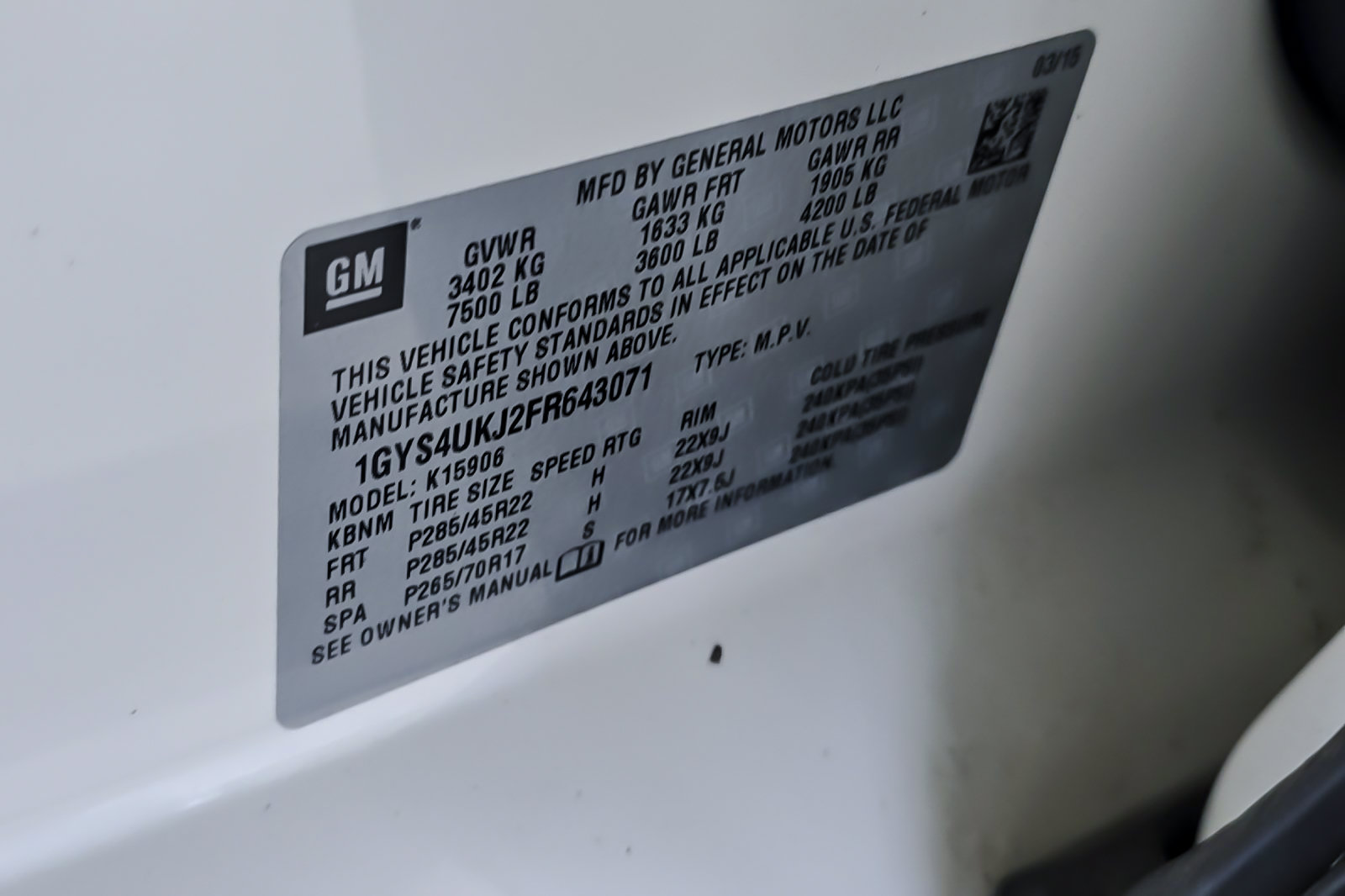 Used 2015 Cadillac Escalade ESV Platinum AWD/4WD image 30