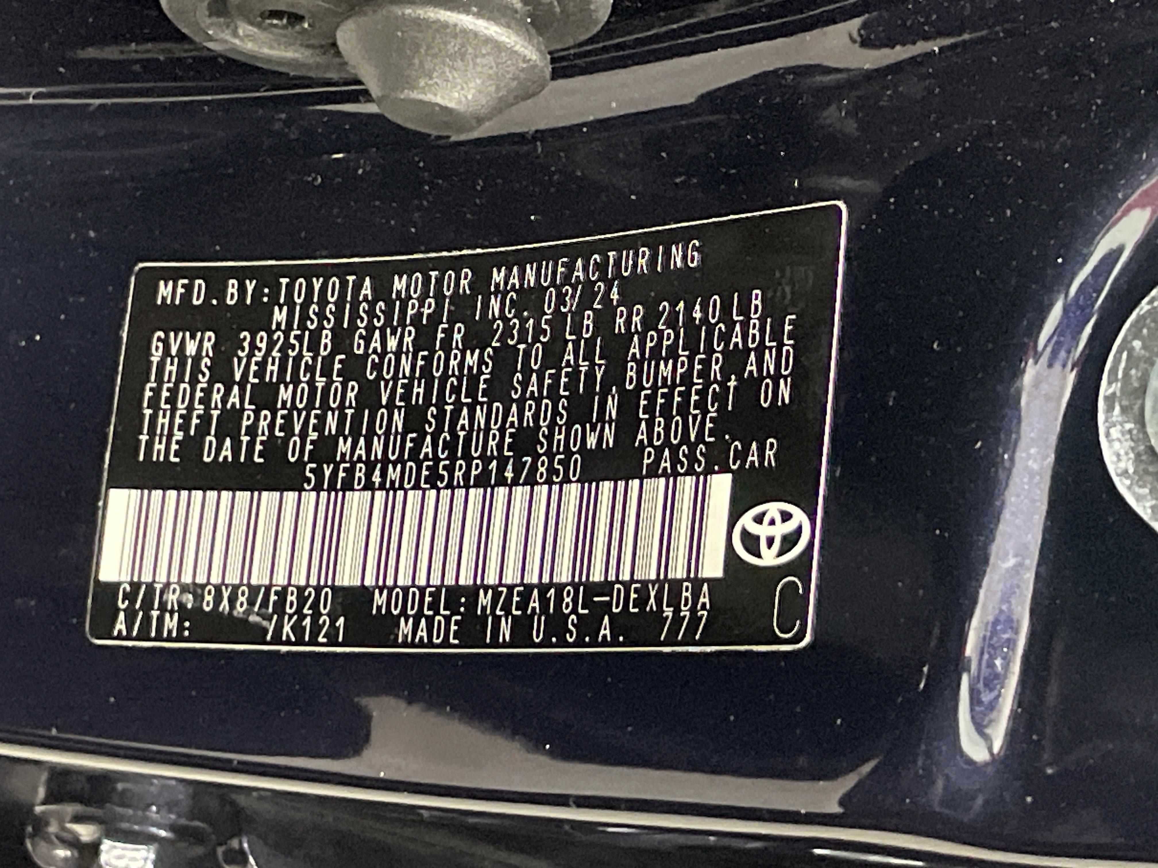 Used 2024 Toyota Corolla LE image 36