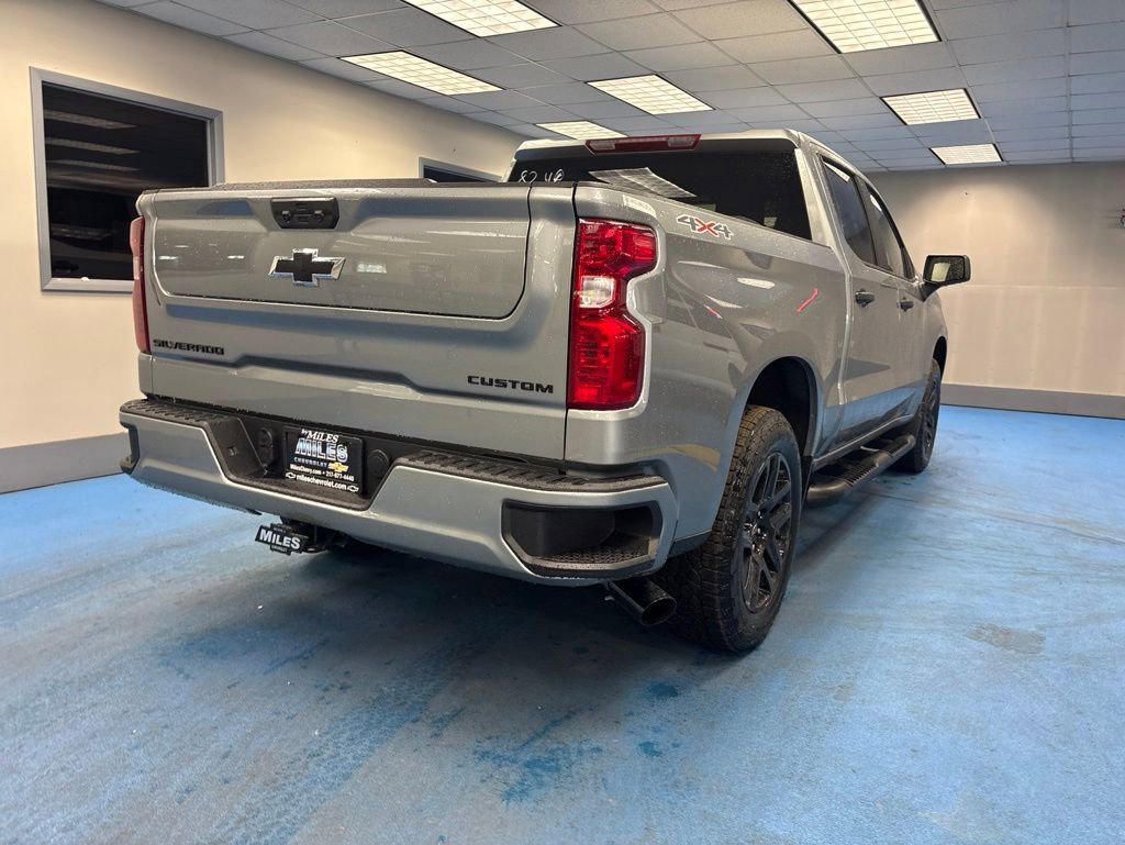 New 2026 Chevrolet Silverado 1500 Custom w/ Turbomax Blackout Package AWD/4WD image 2