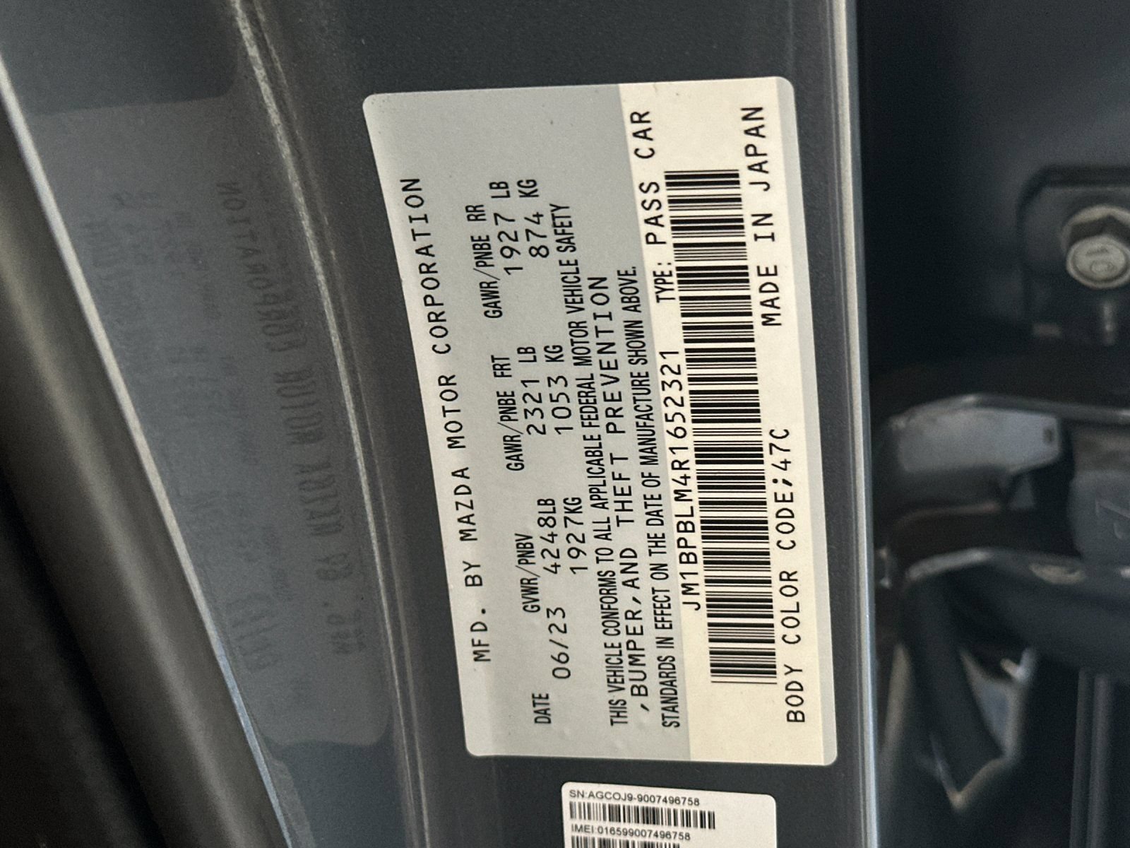 Used 2024 MAZDA MAZDA3 s AWD/4WD image 27