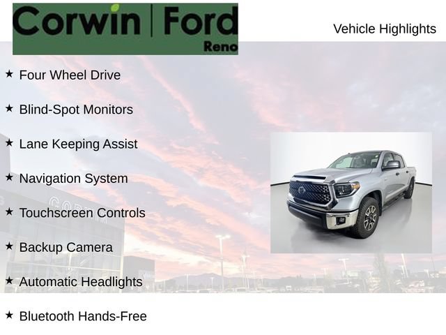 Used 2019 Toyota Tundra SR5 w/ TRD Off Road Package AWD/4WD image 7