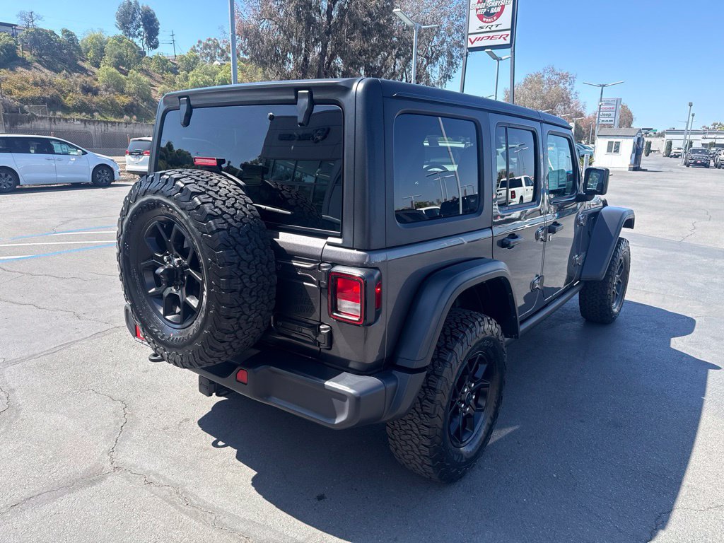Certified 2025 Jeep Wrangler Unlimited Sport S 4xe AWD/4WD image 9