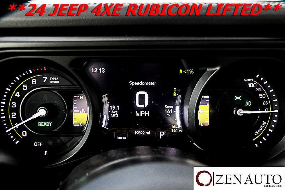 Used 2024 Jeep Wrangler Unlimited Rubicon 4xe w/ Convenience Group image 14