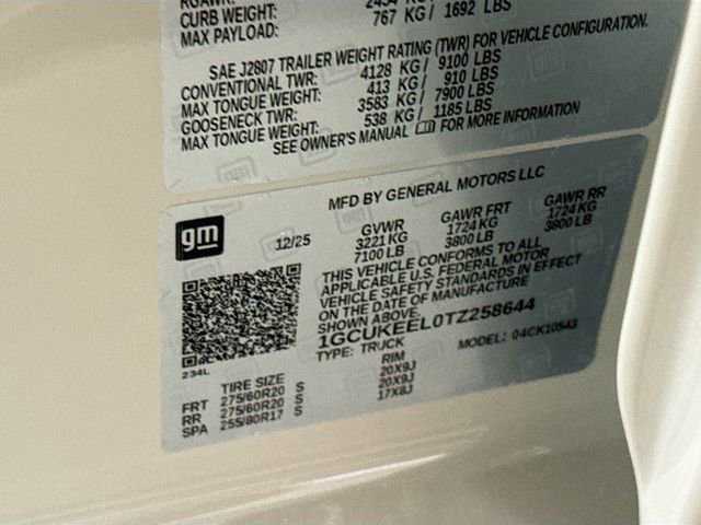 New 2026 Chevrolet Silverado 1500 RST w/ Dark Appearance Package image 37