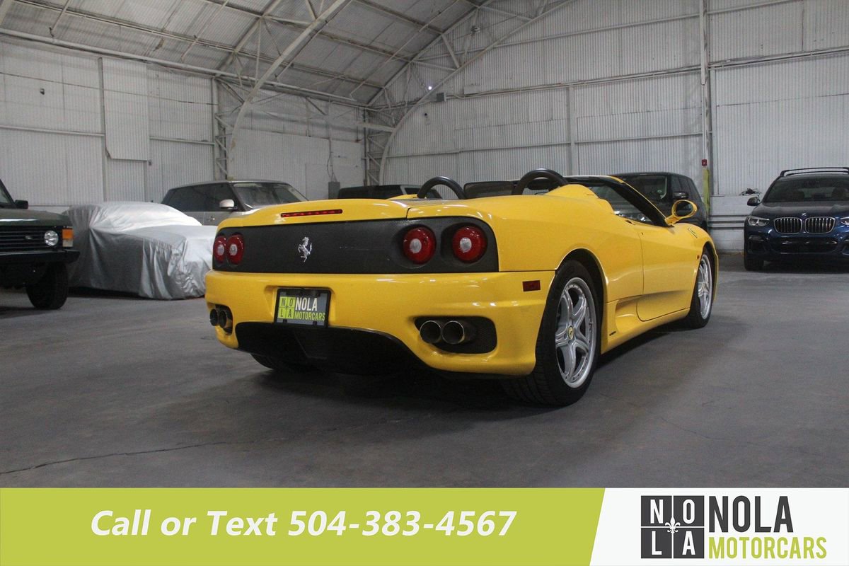 Used 2001 Ferrari 360 Spider image 10