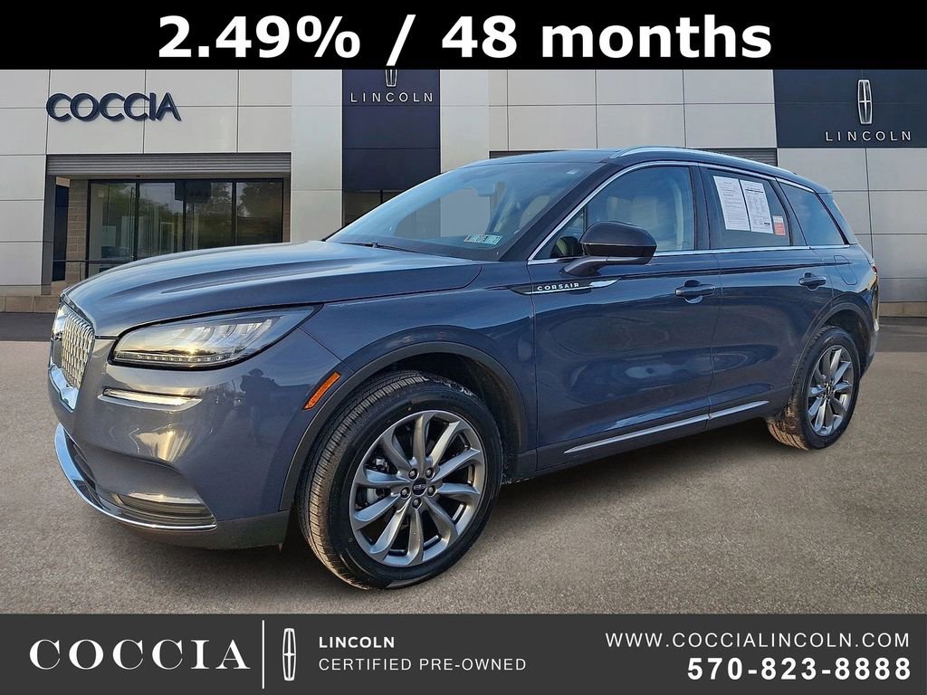 Certified 2022 Lincoln Corsair AWD w/ Premium Package