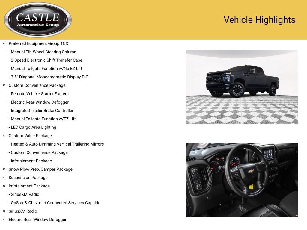 Used 2020 Chevrolet Silverado 2500 Custom w/ Custom Value Package AWD/4WD image 8