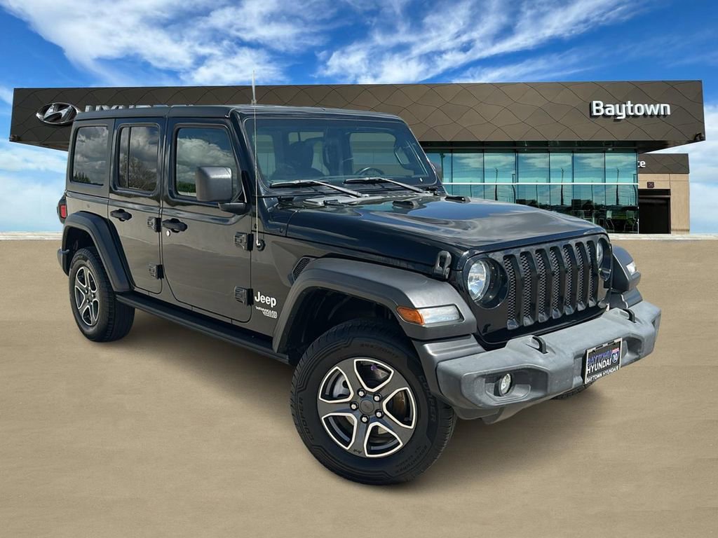 Used 2021 Jeep Wrangler Unlimited Sport image 1