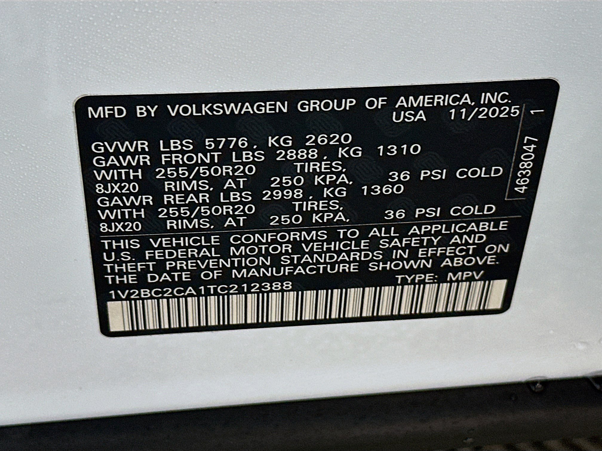 New 2026 Volkswagen Atlas Cross Sport SEL AWD/4WD image 34