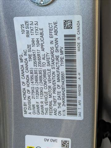 New 2026 Honda CR-V LX image 17