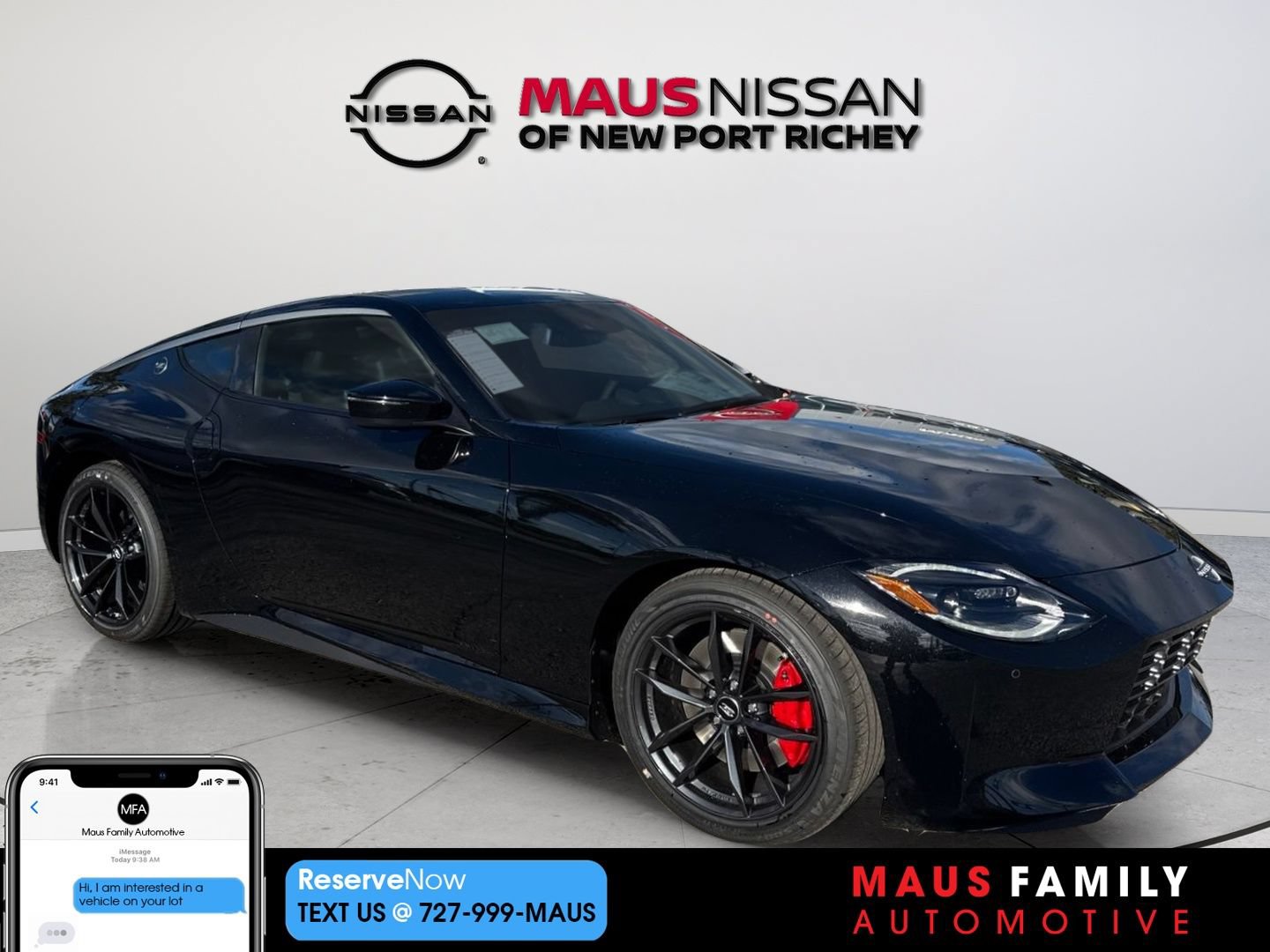New 2026 Nissan Z Performance w/ Floor Mat Package RWD image 1