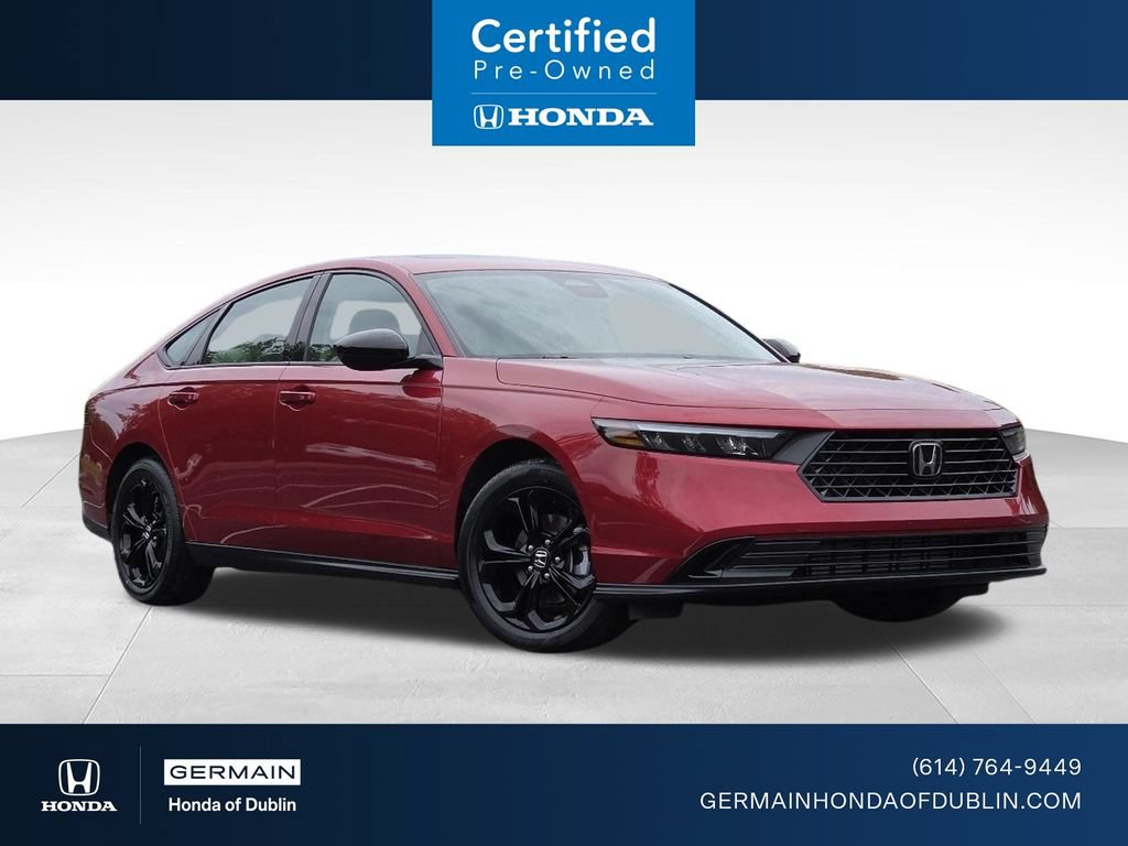 Certified 2025 Honda Accord SE
