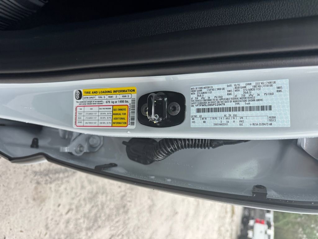 New 2025 Ford F150 Lariat w/ Equipment Group 501A Mid image 28