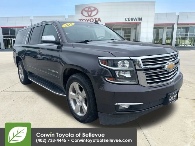 Used 2018 Chevrolet Suburban Premier w/ Max Trailering Package AWD/4WD image 1