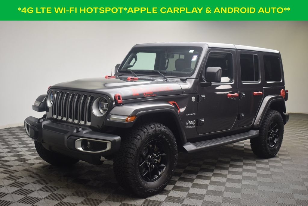 Used 2021 Jeep Wrangler Unlimited Sahara AWD/4WD image 3
