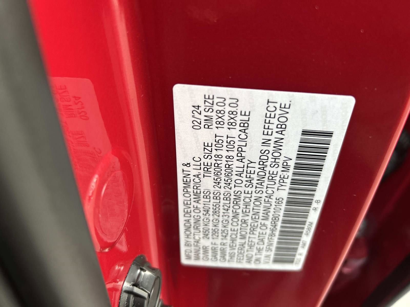 Certified 2024 Honda Passport TrailSport image 38