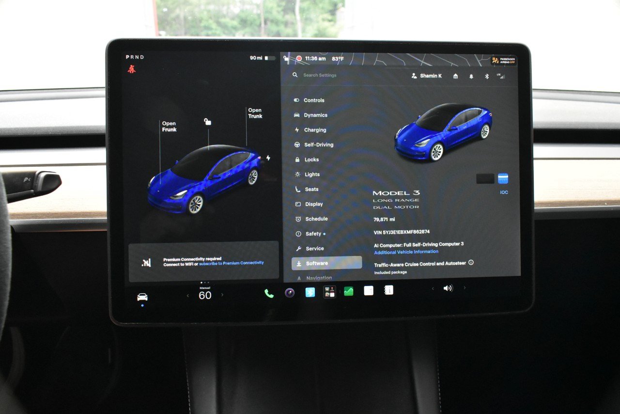 Used 2021 Tesla Model 3 Long Range AWD/4WD image 24
