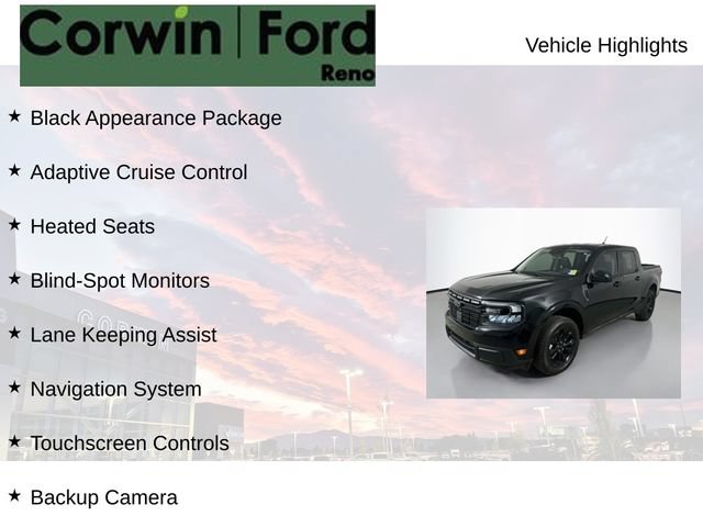 Certified 2024 Ford Maverick Lariat w/ Black Appearance Package FWD image 6