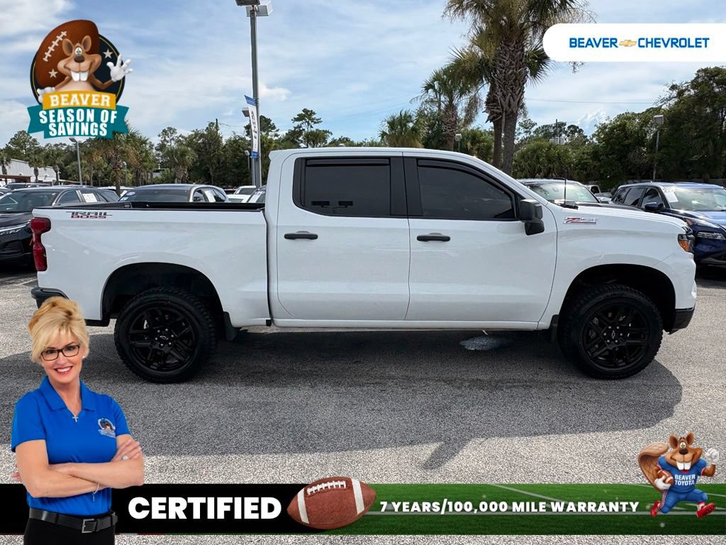 Used 2024 Chevrolet Silverado 1500 Custom Trail Boss AWD/4WD image 8