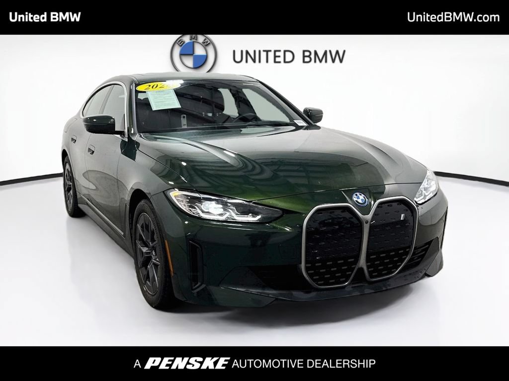Used 2024 BMW i4 eDrive40 w/ Premium Package RWD image 3