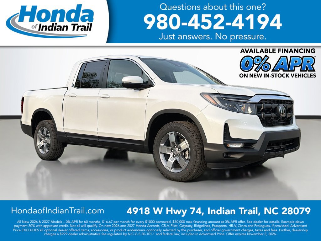 New 2026 Honda Ridgeline RTL image 1