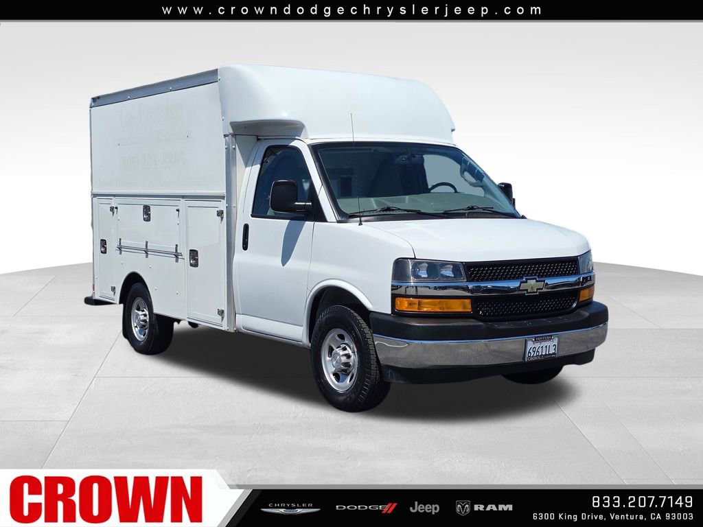 Used 2021 Chevrolet Express 3500 w/ Power Convenience Package RWD image 1