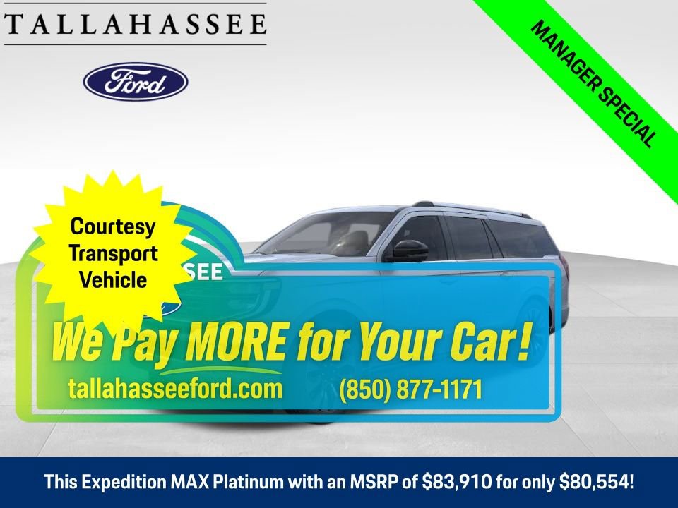 New 2025 Ford Expedition Max Platinum