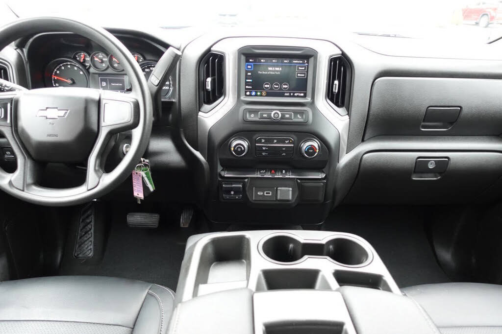 Used 2021 Chevrolet Silverado 1500 Custom w/ LPO, Dark Essentials Package AWD/4WD image 37