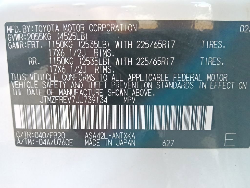 Used 2018 Toyota RAV4 LE FWD image 33