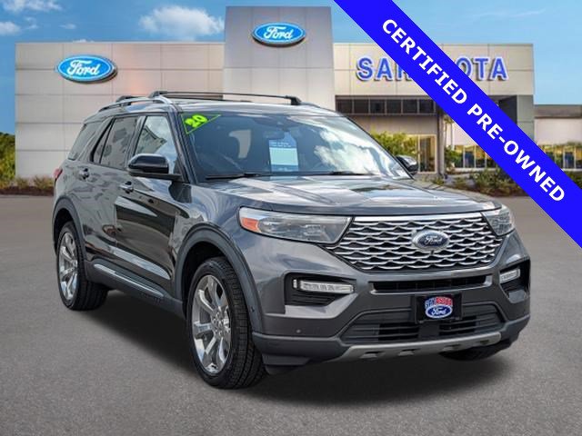 Certified 2020 Ford Explorer Platinum w/ Premium Technology Package