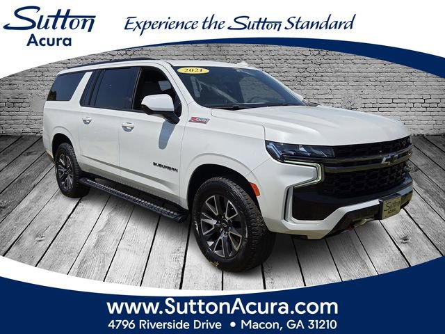 Used 2021 Chevrolet Suburban Z71 w/ Rear Media and Nav Package