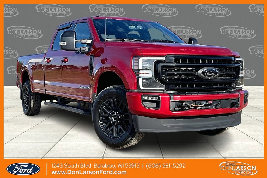 Certified 2022 Ford F350 Lariat w/ Black Appearance Package image 1