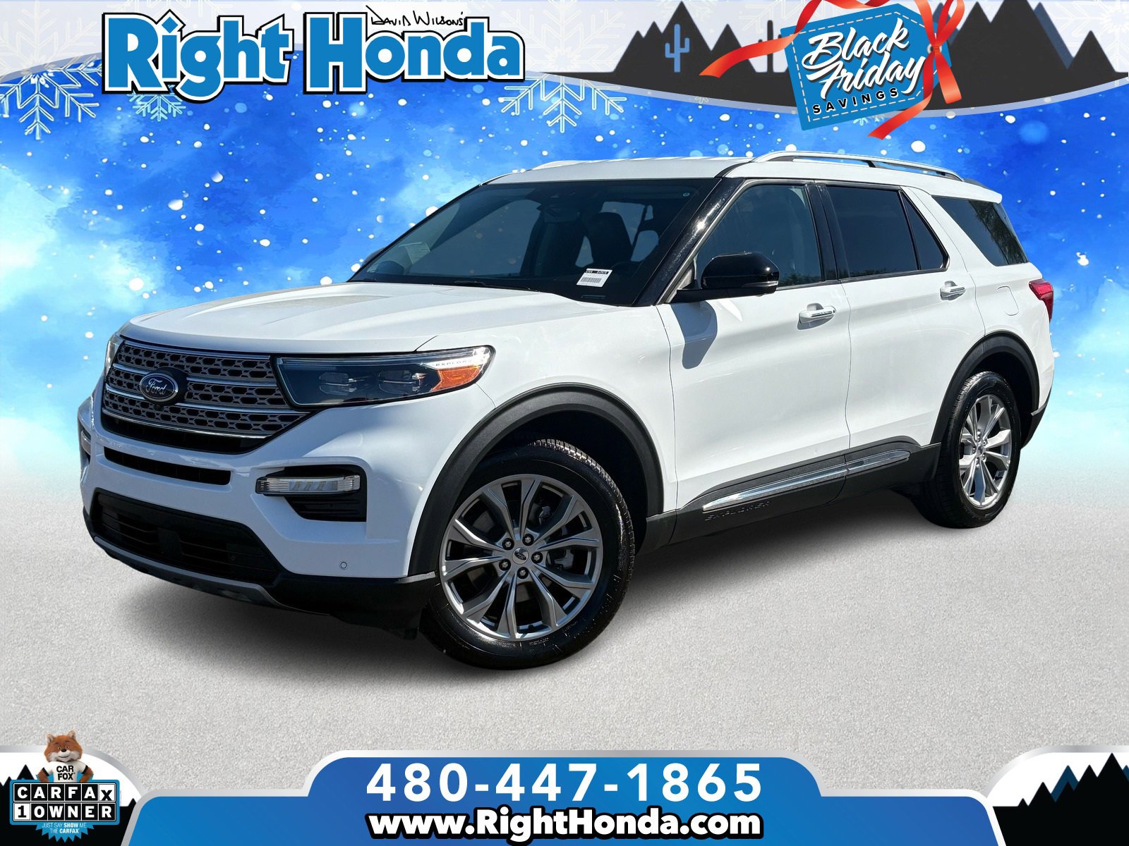 Used 2023 Ford Explorer Limited w/ Equipment Group 301A