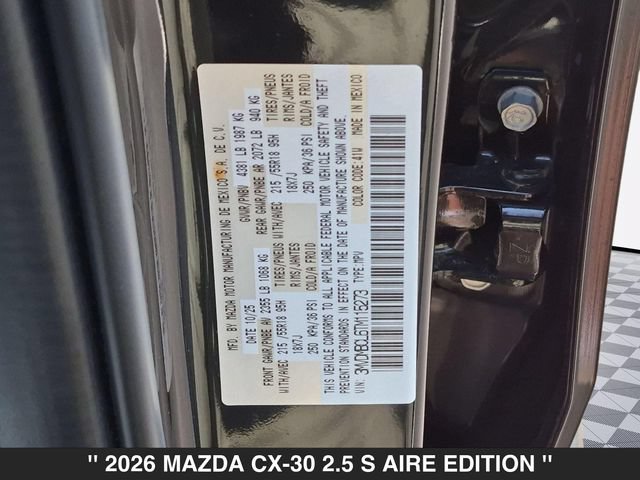 Certified 2026 MAZDA CX-30 AWD 2.5 S image 37